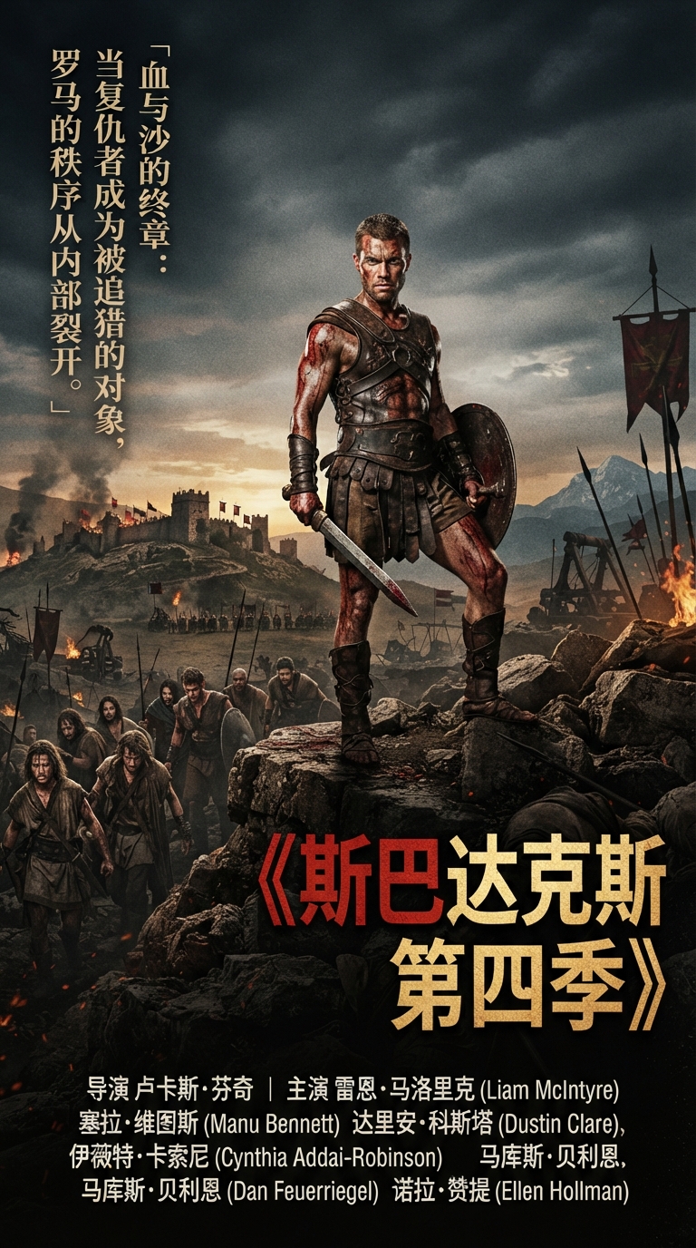 《斯巴达克斯第四季》海报